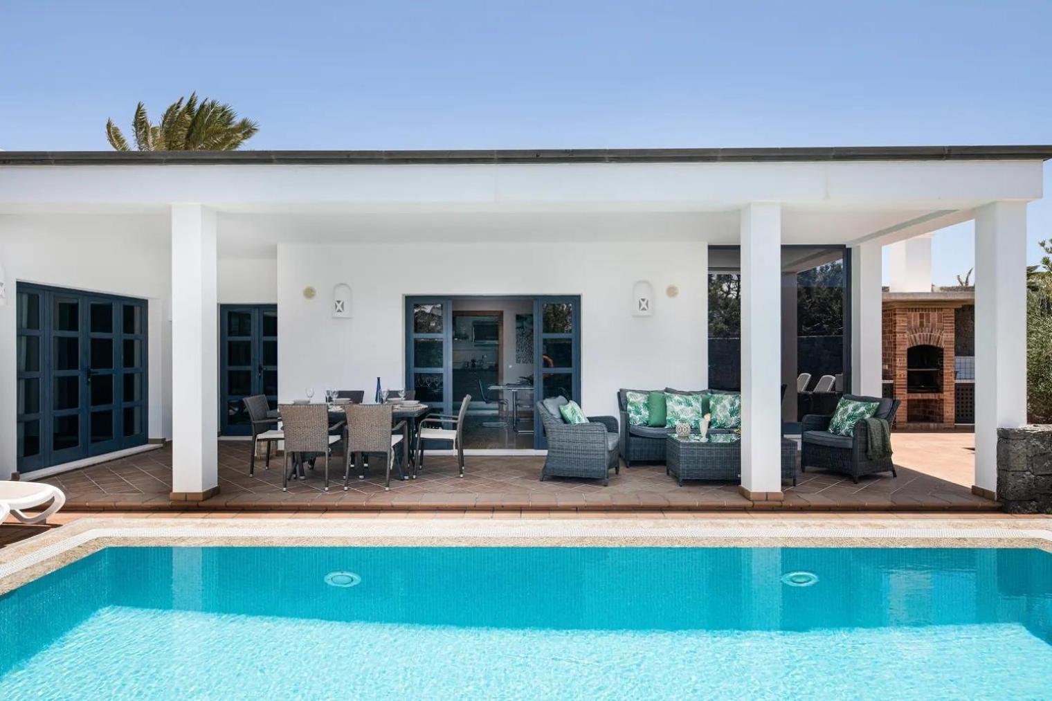 פלאיה בלנקה Villas Mamma Mia Pool Heat Private & Jacuzzi מראה חיצוני תמונה